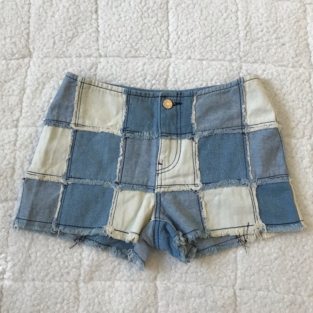 BDG patchwork Jean shorts - Picture 11 of 11